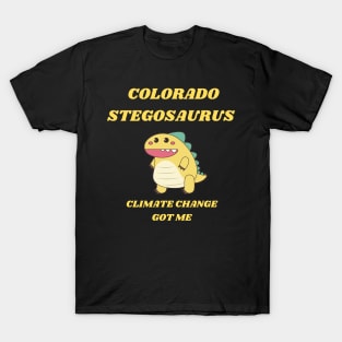 COLORADO STEGOSAURUS THE STATES OFFICIAL DINOSAUR T-Shirt